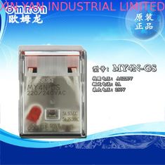 China NEW ORIGINAL MY4N-GS 220/240VAC and 24VDC OMRON Intermediate relay 4NO 4NC 14pin 3A electricity alternative MY4N-J supplier