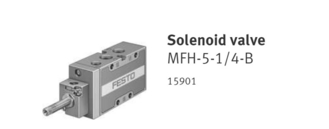 China Solenoid valve MFH-5-1/4-B  15901 supplier