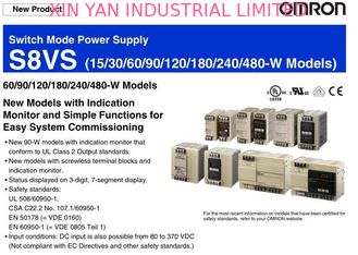 China New Original OMRON Switch Mode Power Supply S8VS  (15/30/60/90/120/180/240/480-W supplier