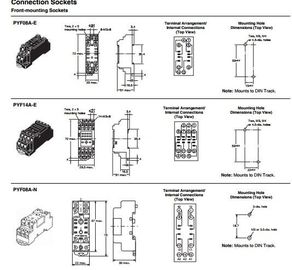 NEW ORIGINAL MY4N-GS 220/240VAC and 24VDC OMRON Intermediate relay 4NO 4NC 14pin 3A electricity alternative MY4N-J supplier
