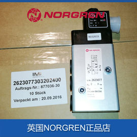 ORIGINAL NEW NORGREN Norgren solenoid valve 26220, 26230, 80107,2623077  NAMUR ,High flow rate supplier